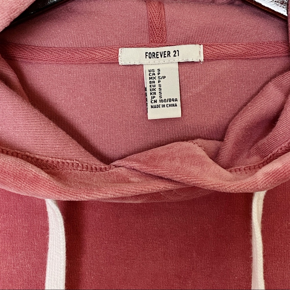Forever 21 Solid Pullover Hoodie in Rose Pink - Picture 8 of 14